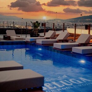 Pool - The HostMaster Skyline Tower View Suite (Athina)