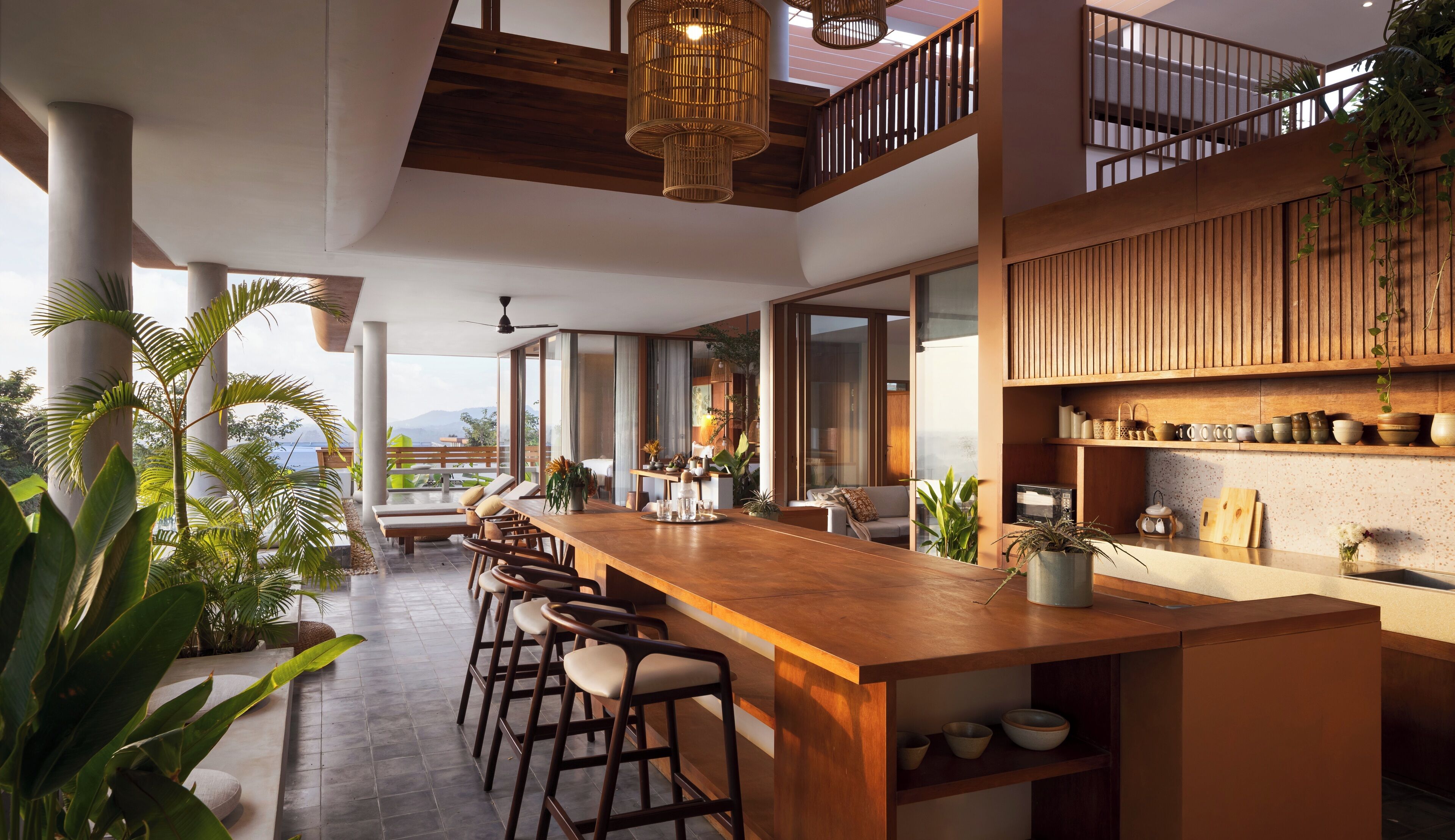 Damnak Soriya: Three bedrooms | Private kitchenette | Fridge, microwave, rice cooker, cleaning supplies