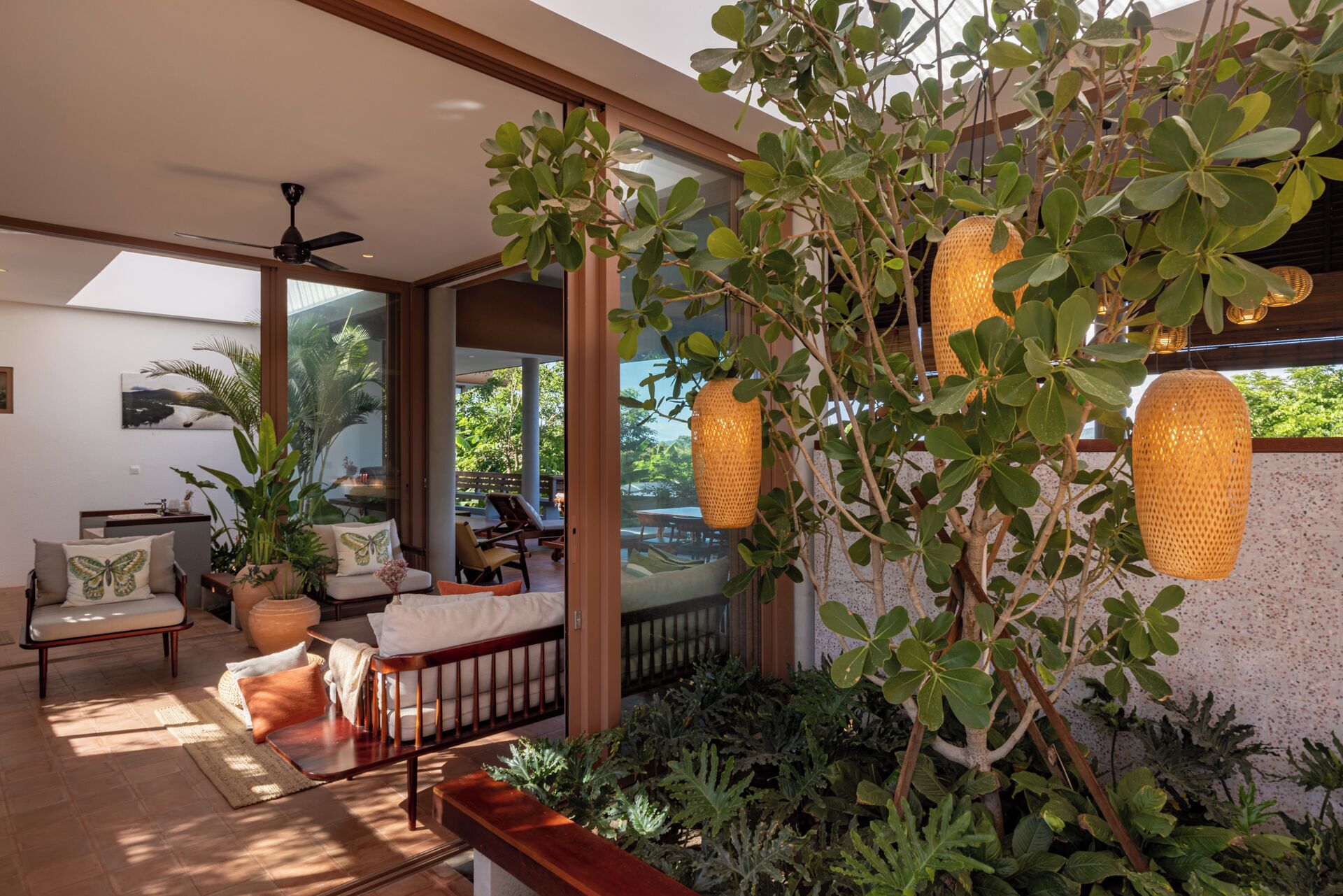 Classic Villa | Living area | 42-inch LCD TV with cable channels