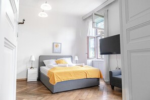 Basic-Apartment | Bügeleisen/Bügelbrett, kostenloses WLAN
