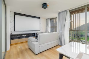 Apartment, Balcony | Living area | Flat-screen TV - Brand New Condo Near Nai Harn Beach C263 (Rawai)