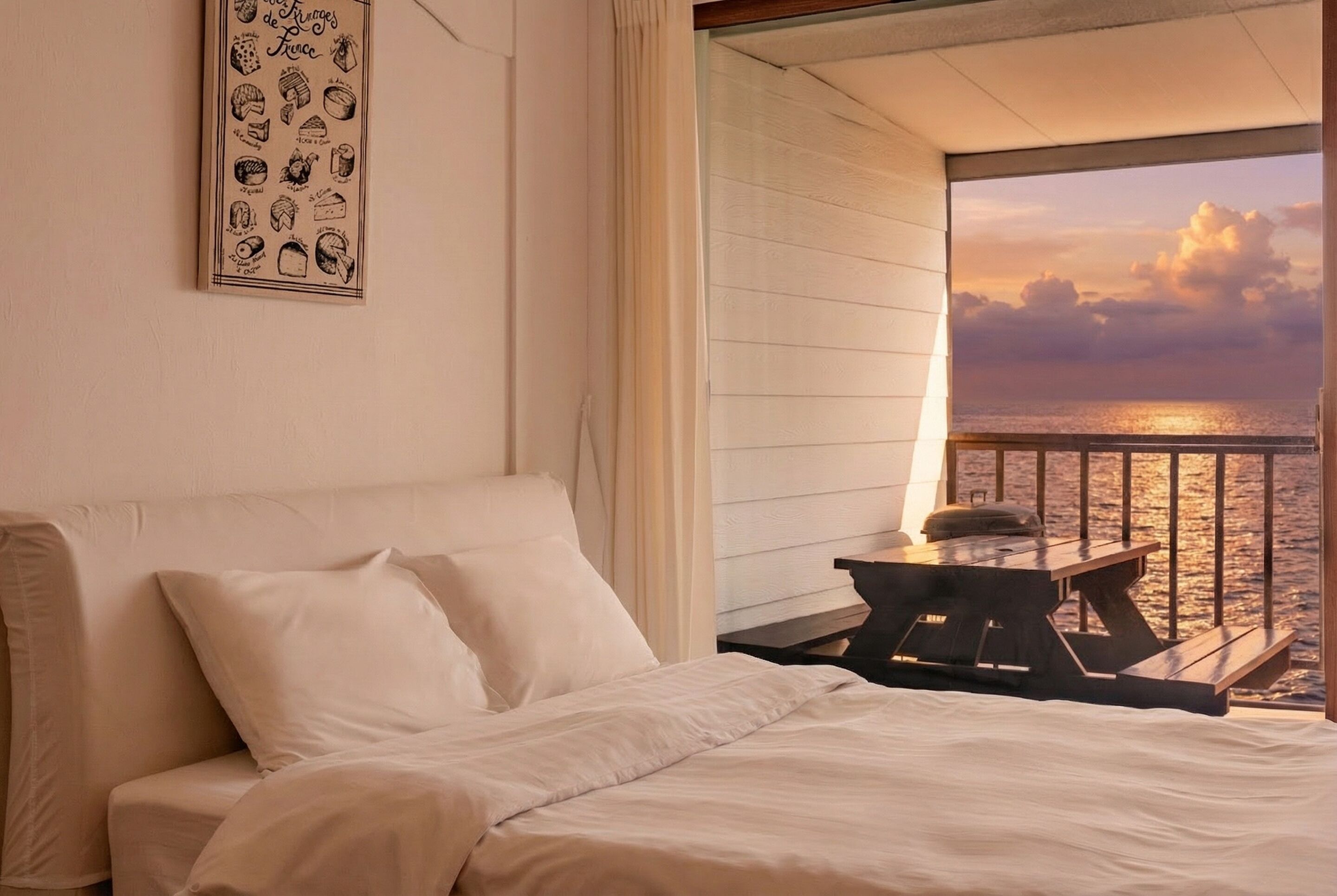 Basic Room, 1 Bedroom (202(Ocean View)) | 1 bedroom, free WiFi