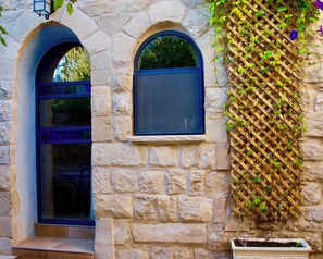 Studio, kitchenette, uitzicht op tuin | Details aan de buitenkant