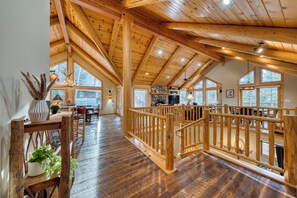 Unclassified image, 3 of 46, button - Truckee Mountain Cabin with Hot Tub + Game Room + Forest Views | Gray Wolf Lodge (Truckee)