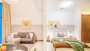 Luxury Studio | Blackout drapes, iron/ironing board, free WiFi - Manzil - Studio in JVC near Circle Mall (Dubai)