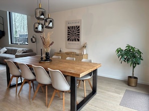 House, 4 Bedrooms, Private Pool | Dining room - Luxury Home in Hoge Kempen National Park With Swimming Pool (Genk)