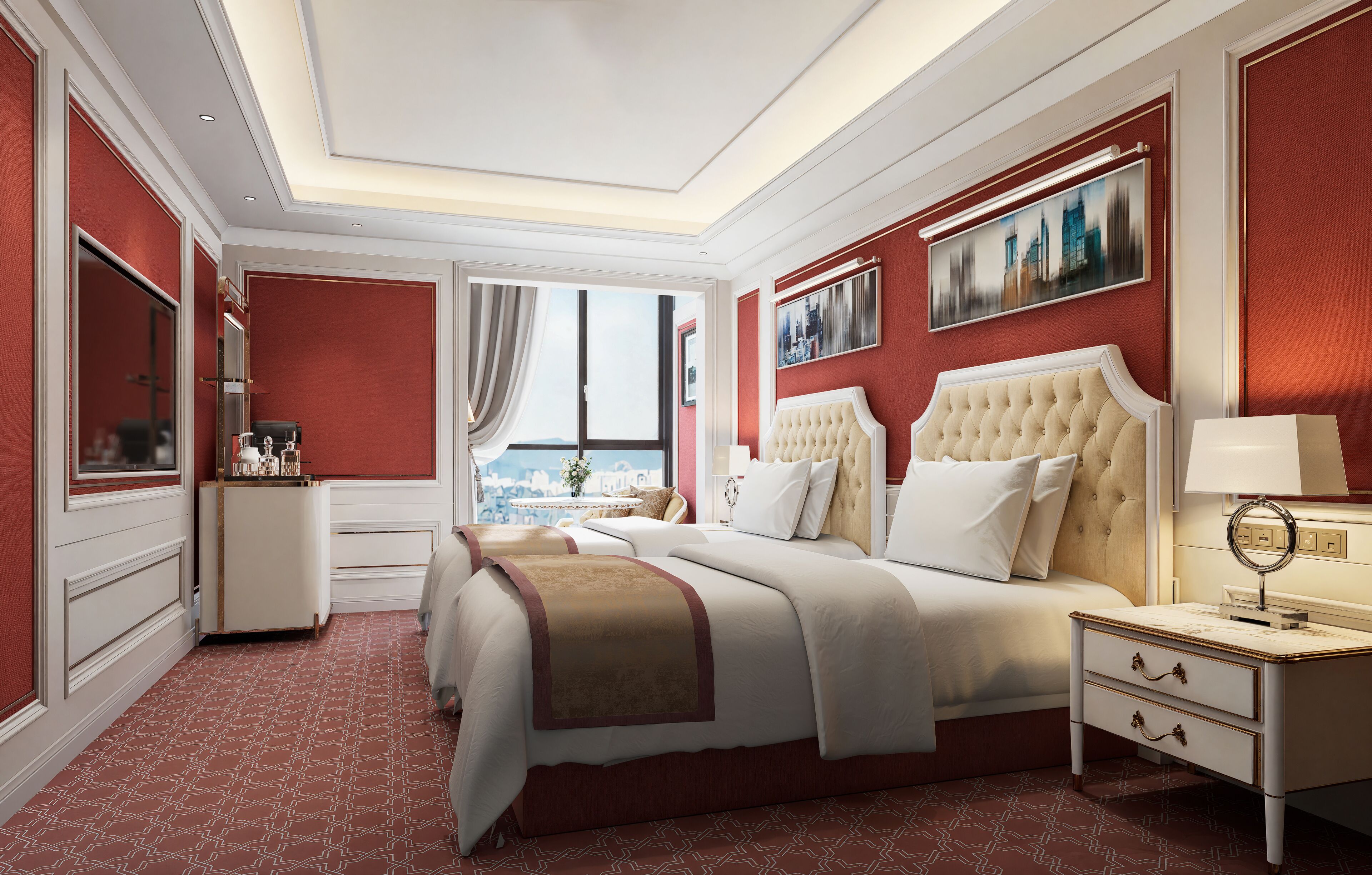 In-room safe, blackout drapes, iron/ironing board, free WiFi