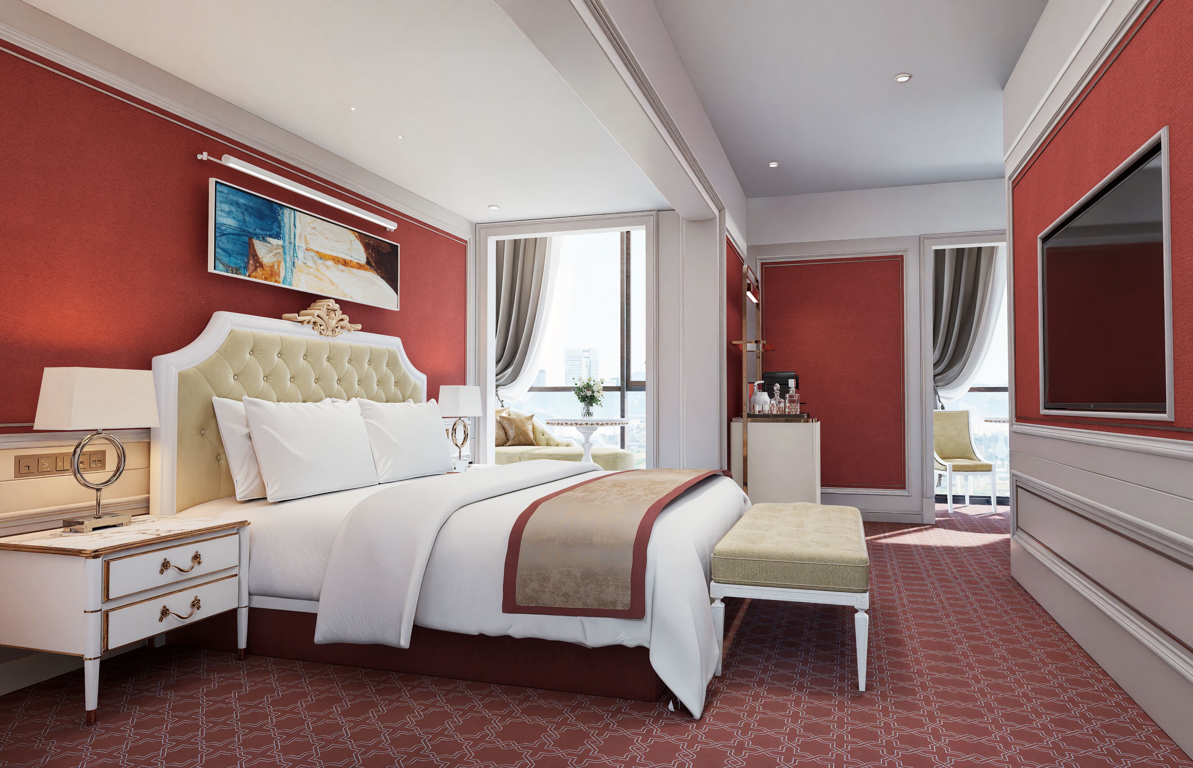 In-room safe, blackout drapes, iron/ironing board, free WiFi