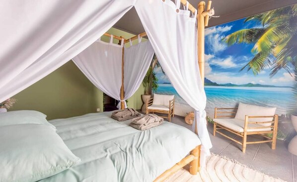 1 chambre, accès Internet, draps fournis