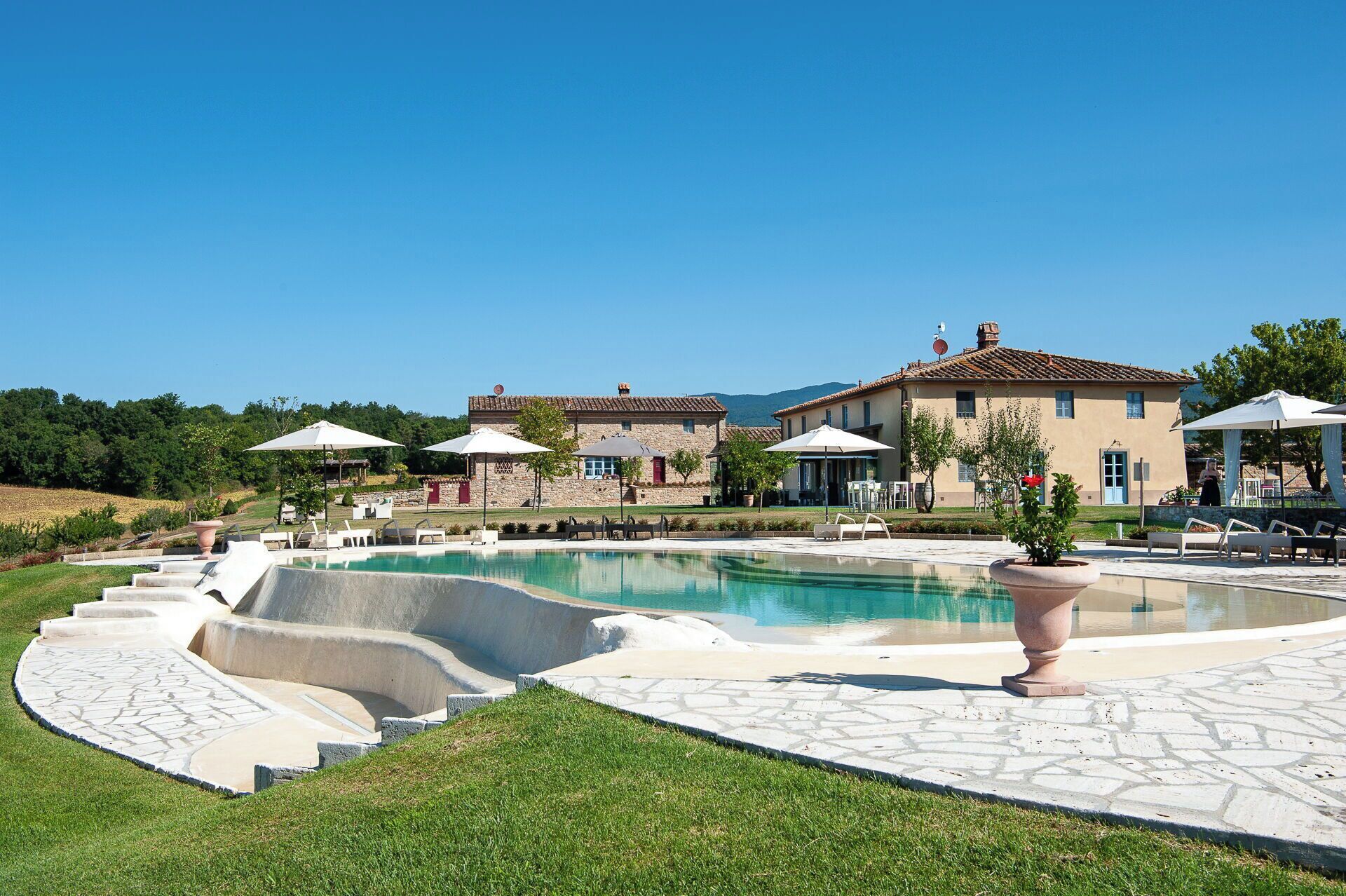 Autumn, Pool, Spring, Summer