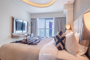 Luxury Apartment, Balcony, City View - Manzil - High Floor 1BR in Business Bay (Dubai)