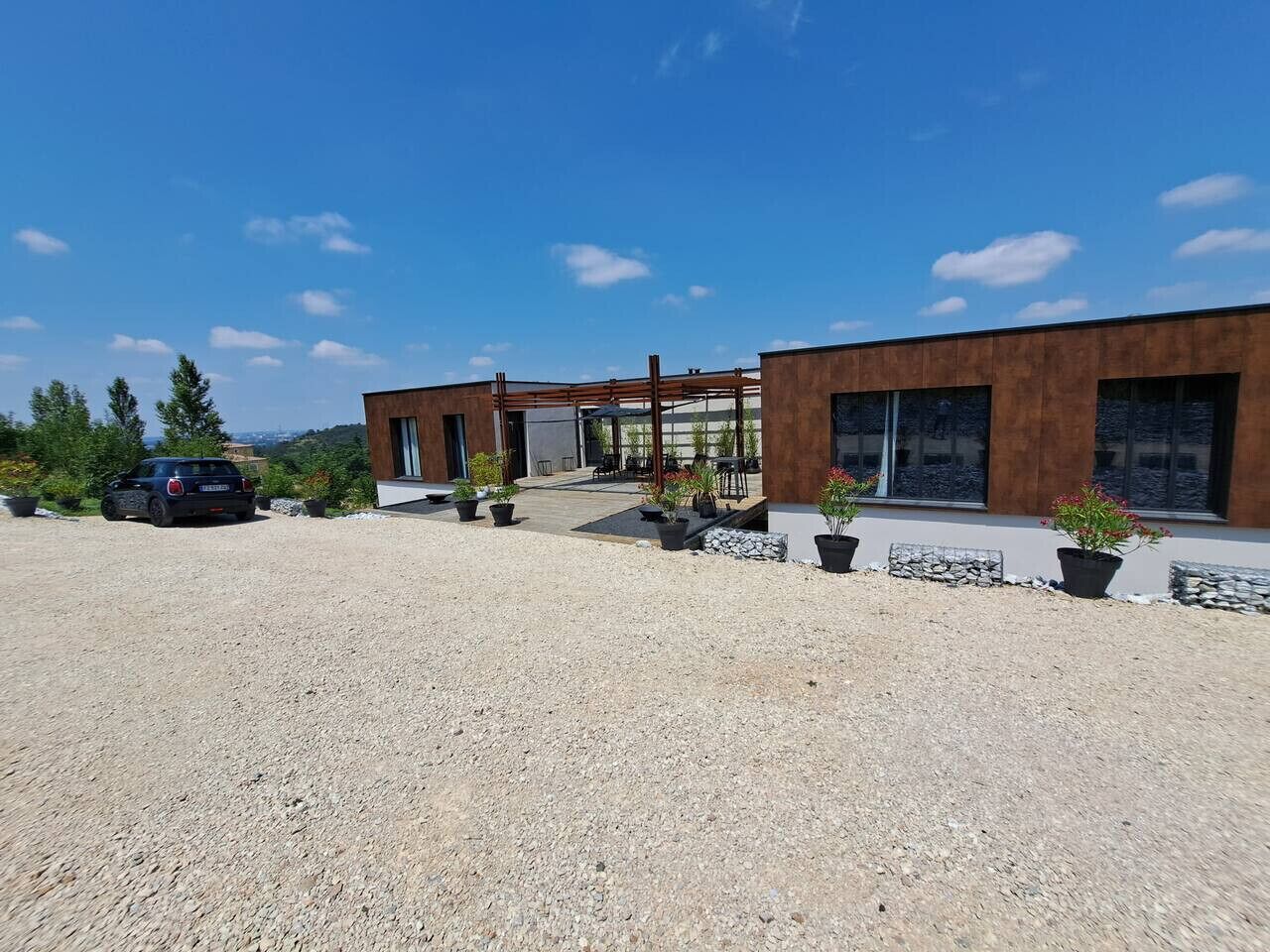 Enceinte de l’hébergement