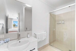 Towels, soap, toilet paper