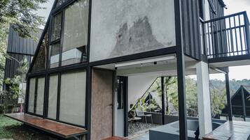 Façade de l’hébergement