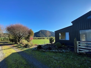 Property grounds - Spacious, fresh American style barn. The perfect location for a relaxing getaway (Franz Josef / Waiau)