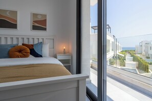 Villa, 3 Bedrooms, Private Pool, City View | Egyptian cotton sheets, premium bedding, individually decorated - Villa Flora's 3-BR Retreat & Private Pool in Protaras (Paralimni)