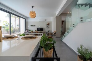 Villa, 3 Bedrooms, Private Pool, City View | Dining - Villa Flora's 3-BR Retreat & Private Pool in Protaras (Paralimni)