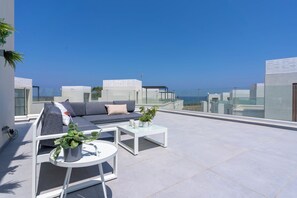 Villa, 3 Bedrooms, Private Pool, City View | Terrace/patio - Villa Flora's 3-BR Retreat & Private Pool in Protaras (Paralimni)