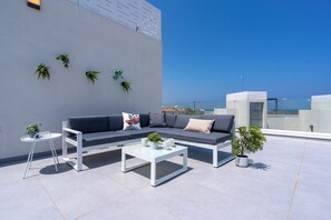 Villa, 3 Bedrooms, Private Pool, City View | Living area - Villa Flora's 3-BR Retreat & Private Pool in Protaras (Paralimni)
