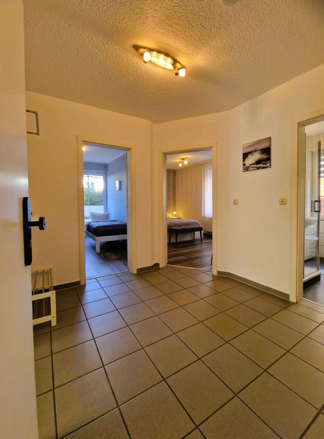 2 bedrooms, iron/ironing board