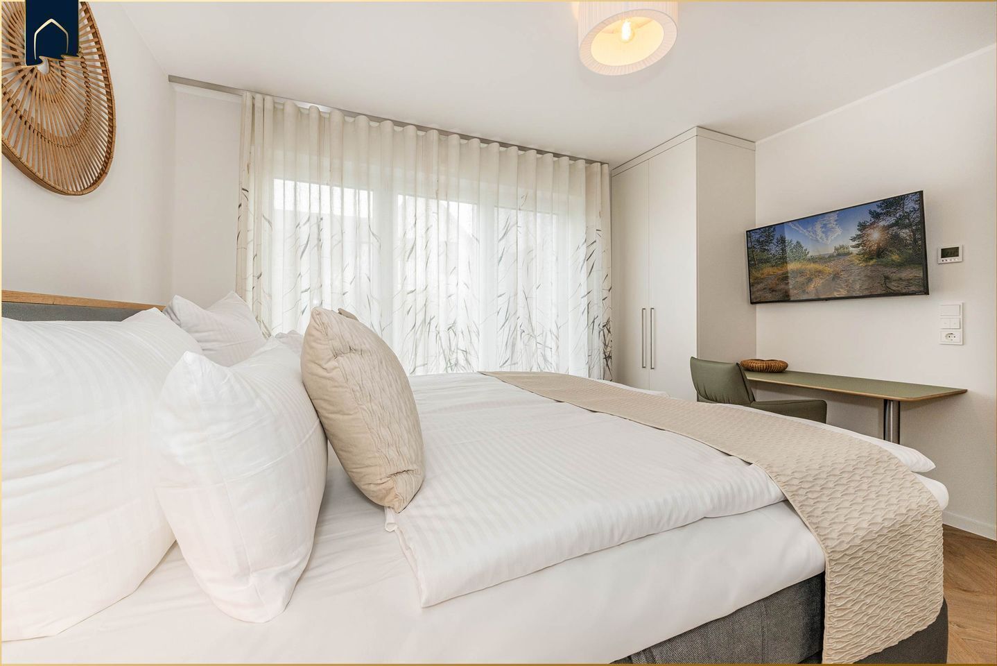 3 chambres, bureau, Wi-Fi