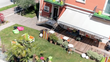 Cobertura superluxo, 1 quarto, vista para o jardim | Opções para refeição ao ar livre