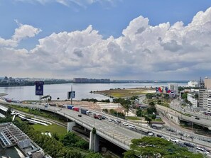 Deluxe Apartment, 4 Bedrooms, Balcony, Sea View | Balcony view - R&F Princess Cove near CIQ by Stayrene (Johor Bahru)