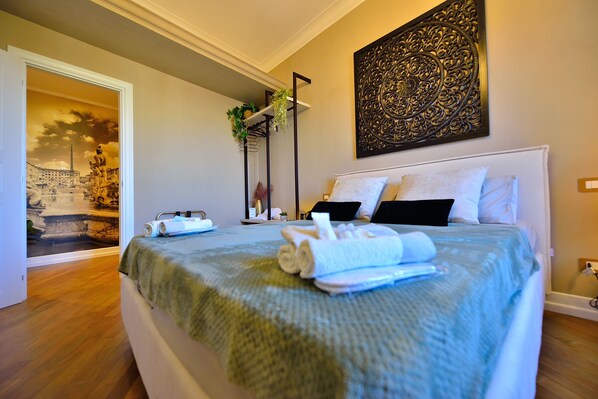 2 Schlafzimmer, Bügeleisen/Bügelbrett, kostenloses WLAN, Bettwäsche