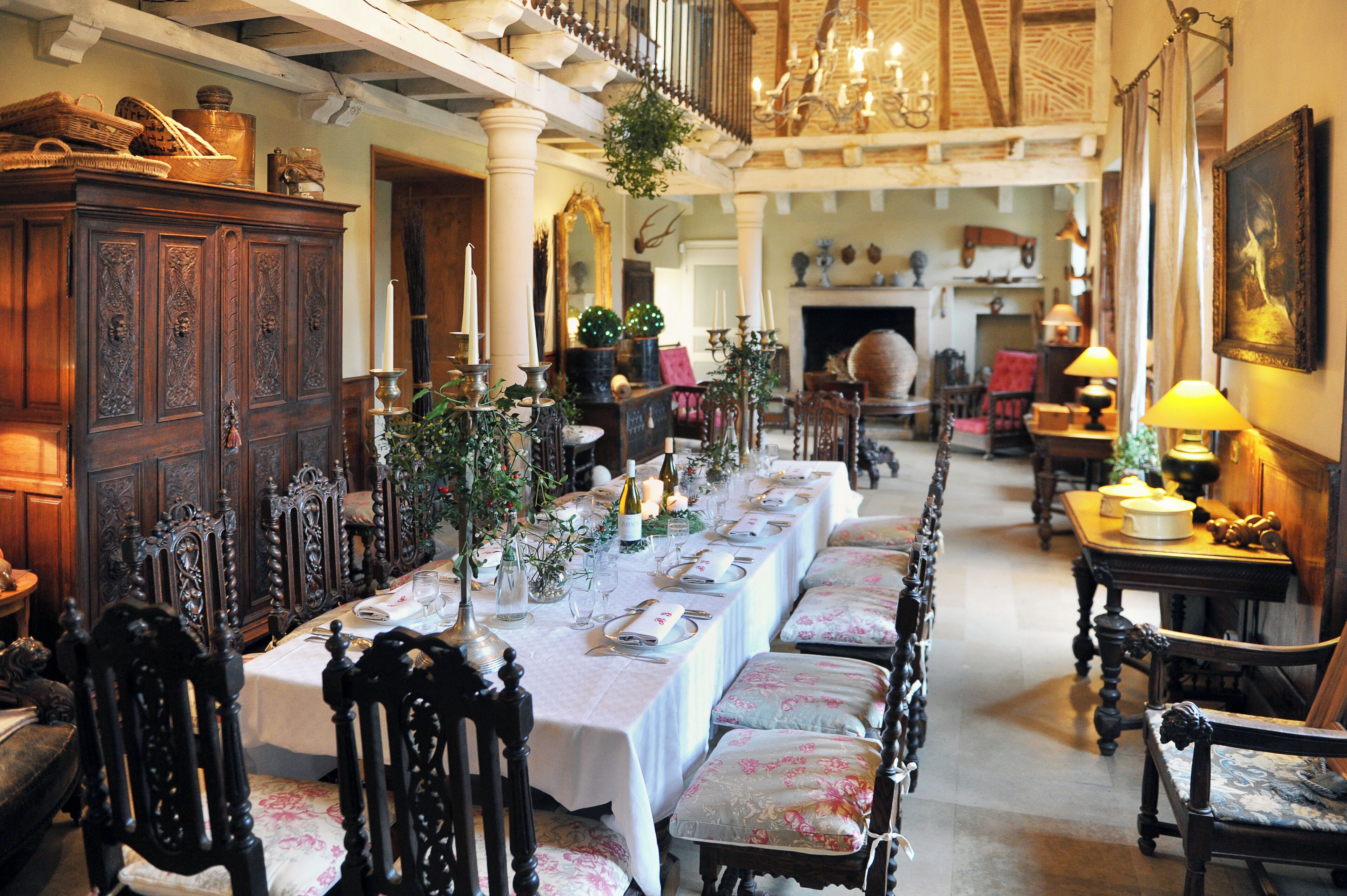 Grand villa, uitzicht op rivier | Dineren