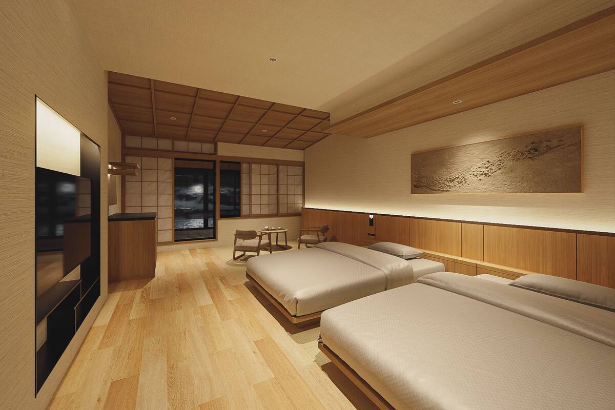 Basic Twin Room, Balcony, Ocean View | In-room safe, free WiFi