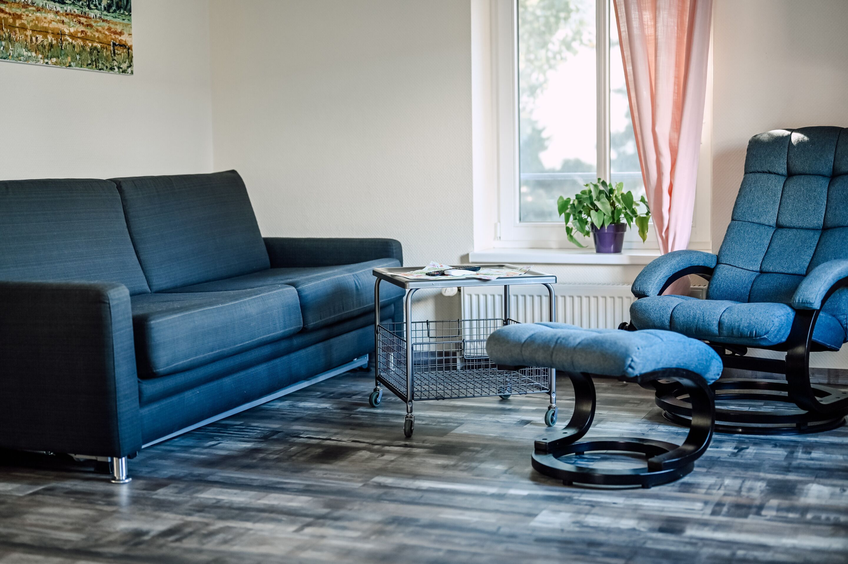 Apartment, eingeschränkter Seeblick | Lounge