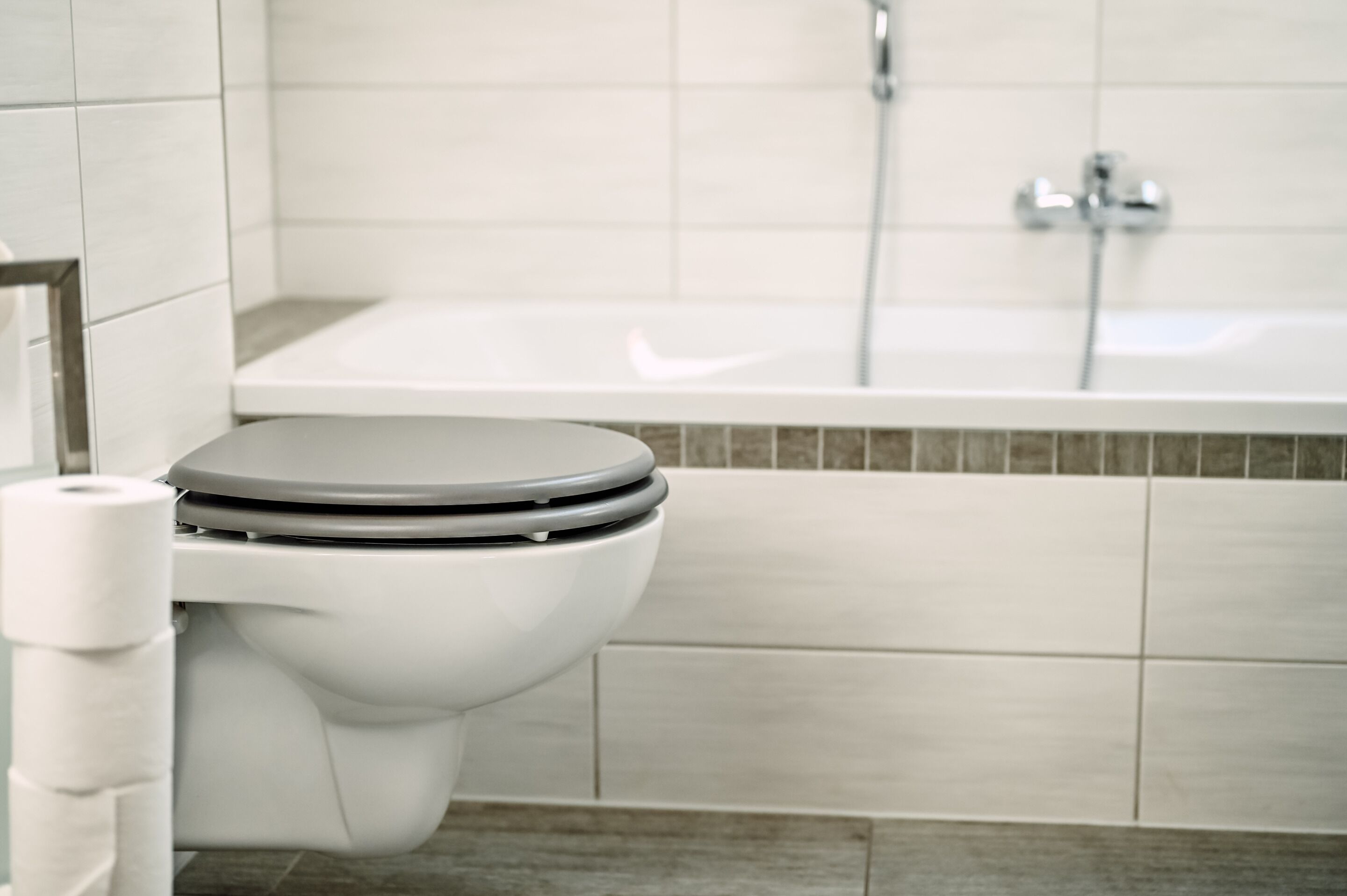 Apartment, eingeschränkter Seeblick | Badezimmer