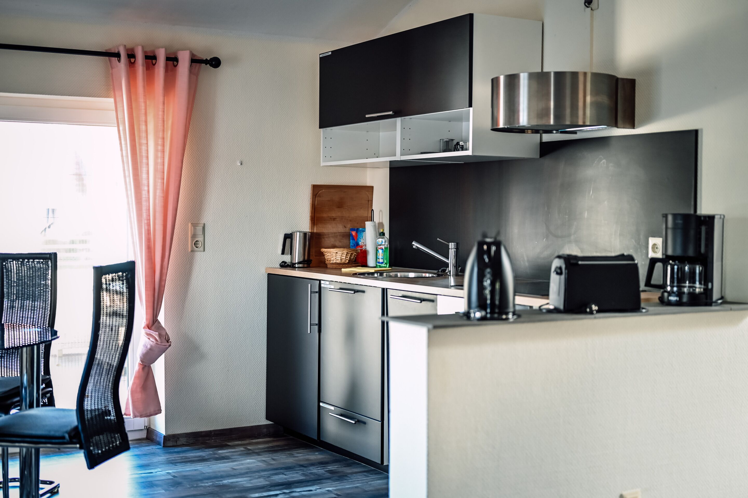 Apartment, eingeschränkter Seeblick | Gemeinschaftsküche