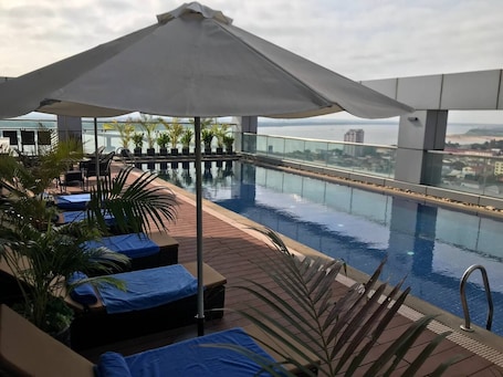 Außenbereich. VV Hotel Kampong Cham