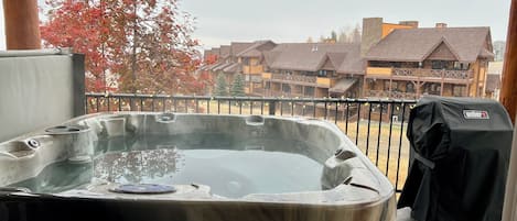 Bain à remous extérieur