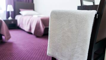 Blackout curtains, iron/ironing board, free WiFi