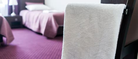 Blackout curtains, iron/ironing board, free WiFi