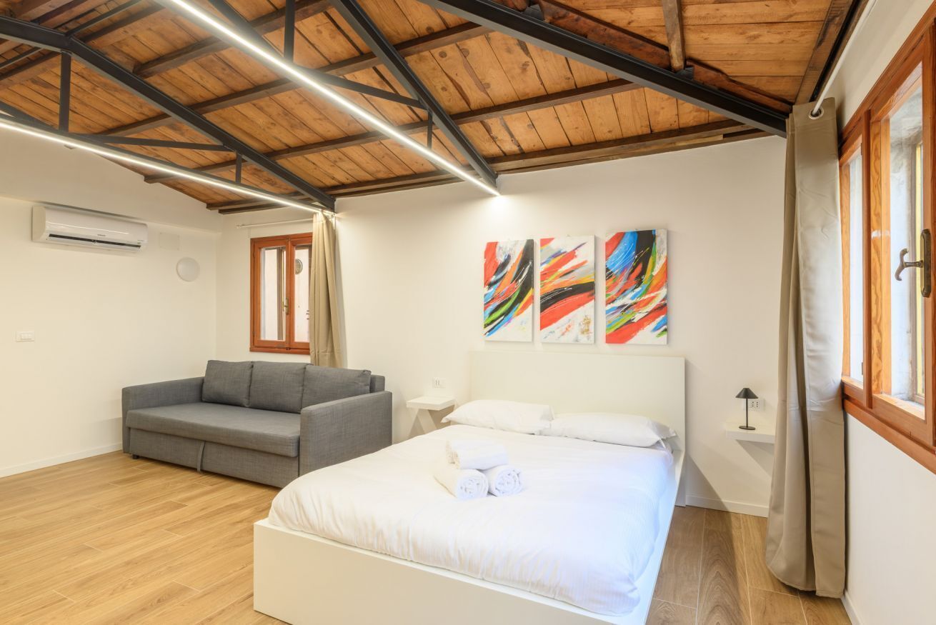 1 Schlafzimmer, Bügeleisen/Bügelbrett