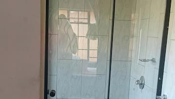 Shower, toilet paper