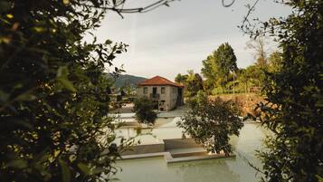 Seasonal outdoor pool