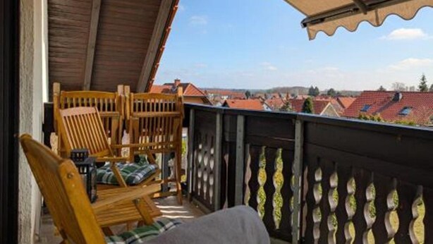 Property grounds - Vacation apartment Goldbacher Blick (Nessetal)