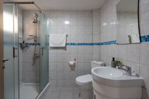 Apartment, 2 Bedrooms, Kitchen, Sea View | Bathroom - Laurel 2-BR Apt. & Balcony in Larnaca (Larnaca)
