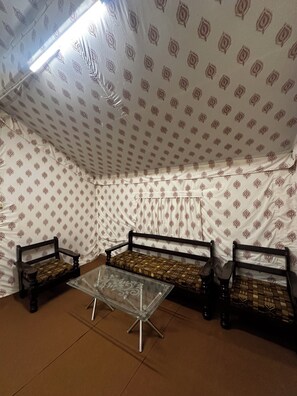 Luxury Cottage, River View | Interior - Kalp Vriksh Tent City (Karchana)