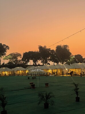 Property grounds - Kalp Vriksh Tent City (Karchana)