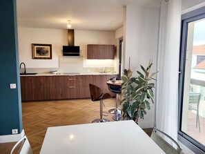 Dining - Ideal for curists, 180 m from the spa. Quiet apartment completely renovated. 4 **** (VICHY)