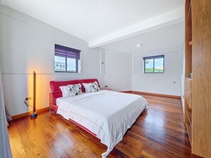 Penthouse Deluxe, balcón, vista al mar | Insonorización, wifi gratis y ropa de cama 
