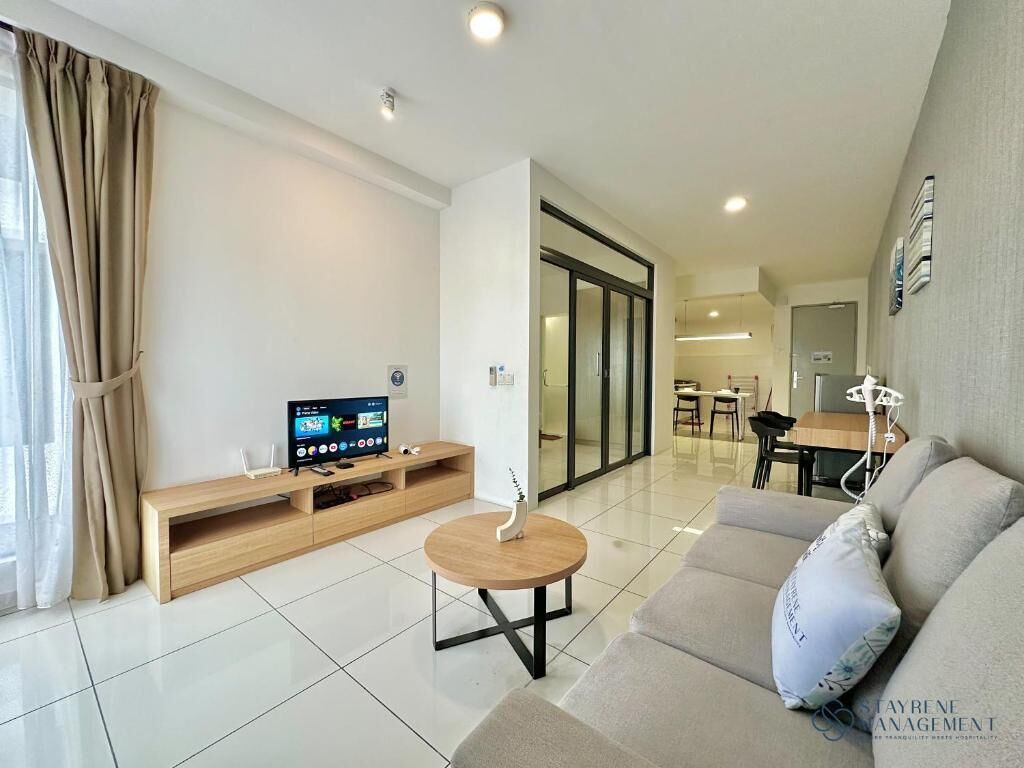 Superior Studio, 2 Single Beds, City View | Living area