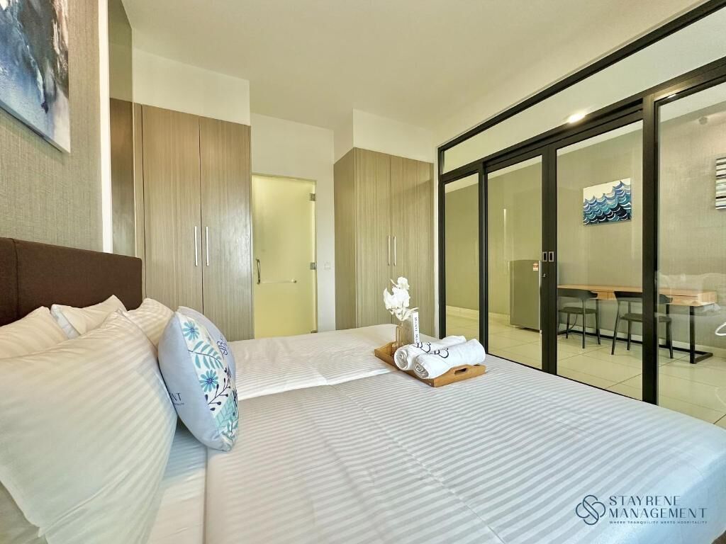 Superior studio, 2 eenpersoonsbedden, uitzicht op stad | Verduisterende gordijnen, een strijkplank/strijkijzer, gratis wifi