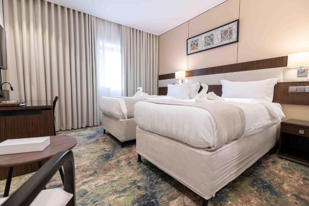 Sistema de insonorización, wifi gratis y ropa de cama 