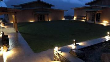 Overnatningsstedets facade